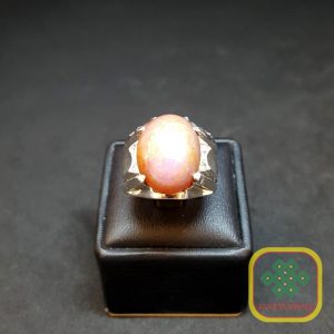 Nhẫn bạc nam đá Ruby – VB029