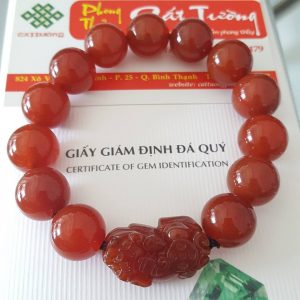 Vòng Tay Mã Não Đỏ – VTD015